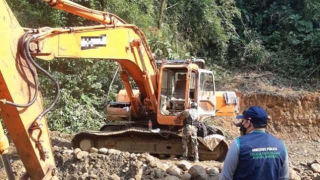 FEMA de Madre de Dios interdictó minería ilegal en el sector de Quincemil