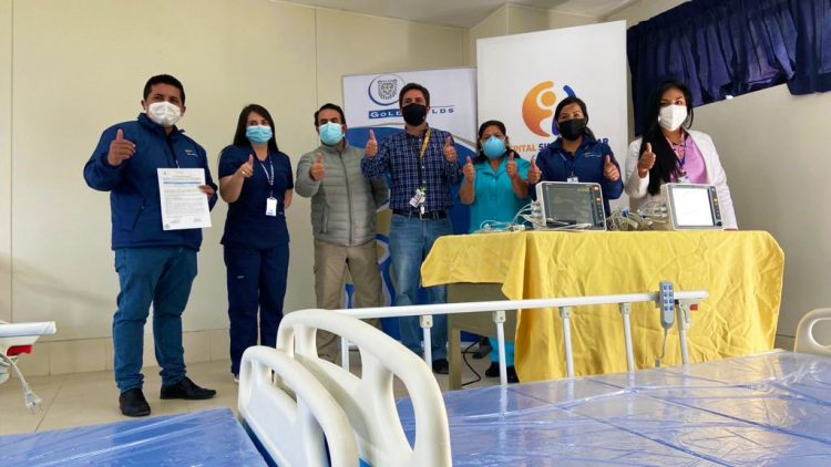 Gold Fields dona camas al Hospital Simón Bolívar de Cajamarca