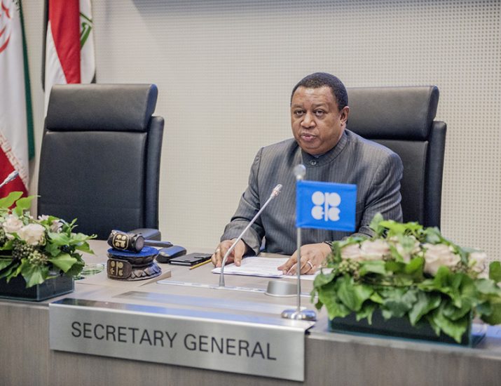 Mohammed Barkindo, secretario general de la OPEP