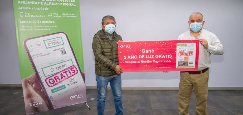 Enel Perú regala 1 año de energía eléctrica