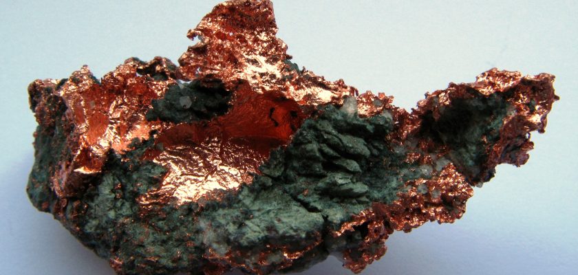 Mineral de cobre nativo
