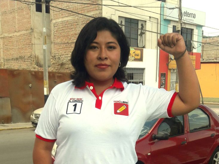 Ministra de Trabajo, Betssy Chávez (Perú Libre)