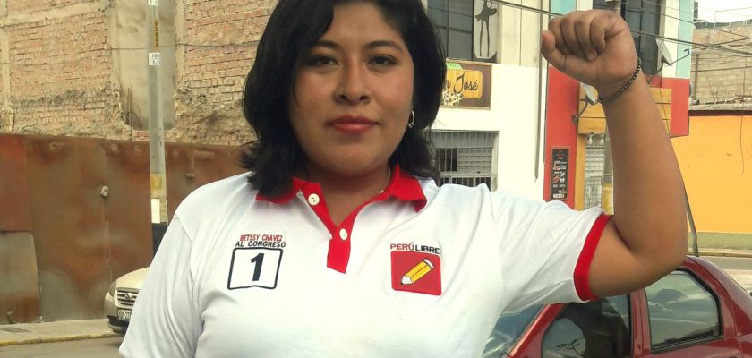 Ministra de Trabajo, Betssy Chávez (Perú Libre)