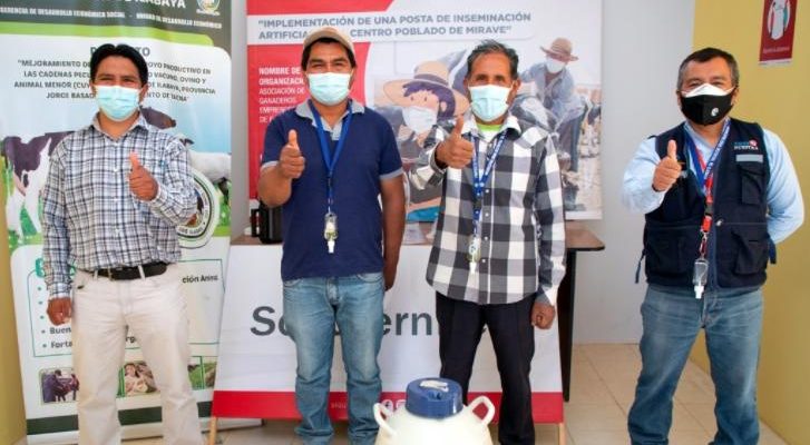 Southern Perú entrega capital semilla a emprendedores de llabaya, en Tacna