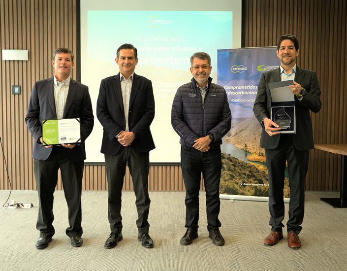 Minera Ares recibe certificado de Celepsa por energía renovable