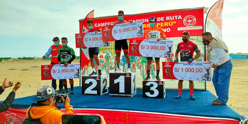 Primer Campeonato Nacional de Ciclismo en Marcona (Shougang Hierro Perú)