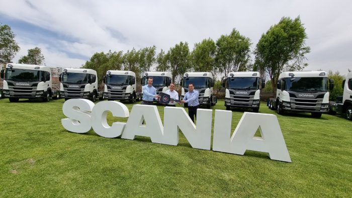 Scania transporte de concentrado de mineral