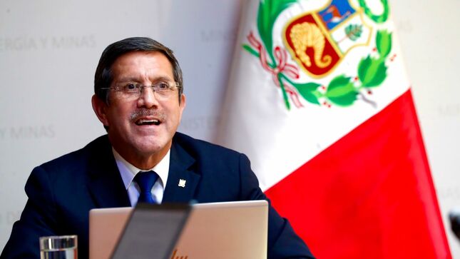 viceministro de Minas, Jorge Chávez Cresta
