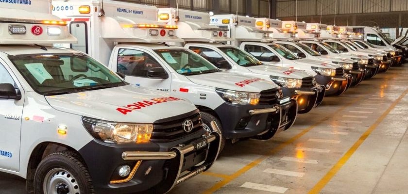 Antamina entrega modernas ambulancias totalmente equipadas para fortalecer la respuesta sanitaria en Áncash