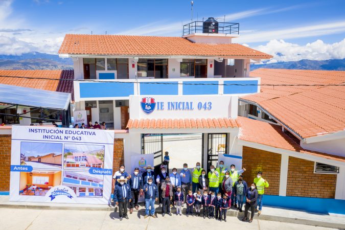 Pan American Silver construye institución educativa inicial en Cachachi, Cajamarca
