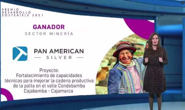 Pan American Silver gana primer lugar del Premio Desarrollo Sostenible