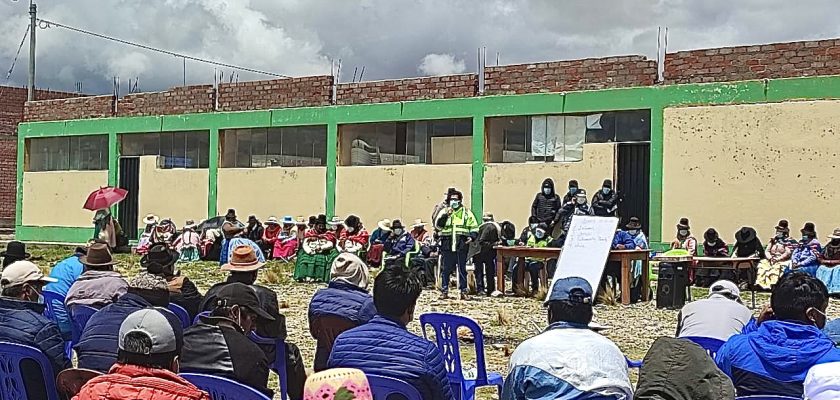 Activos Mineros realizó talleres informativos con comunidades cercanas a la unidad minera Florencia Tucari