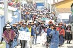 Comuneros de Apurímac protestan por Las Bambas