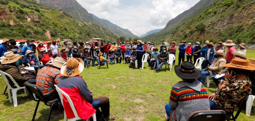Comunidades de Ccapacmarca evalúan posible bloqueo a Las Bambas