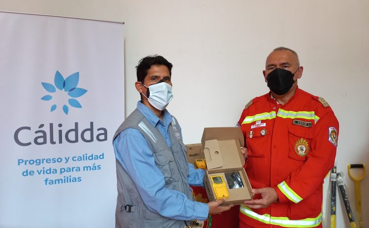 Cálidda dona kits para controlar emergencias de Gas Natural a Bomberos Voluntarios de Lima y Callao