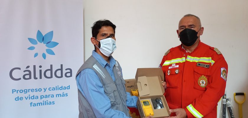 Cálidda dona kits para controlar emergencias de Gas Natural a Bomberos Voluntarios de Lima y Callao