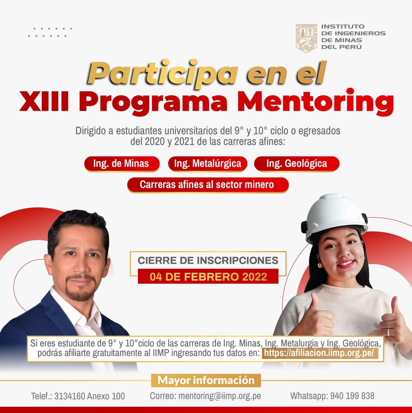 IIMP - Programa Mentoring “Encaminando al futuro”
