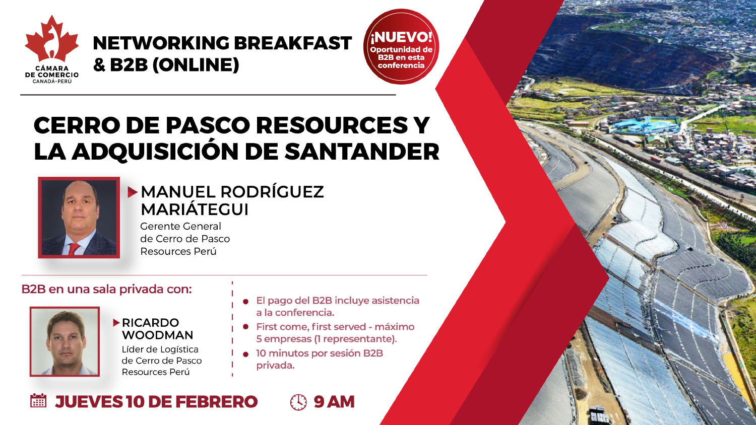 Cerro de Pasco Resources y la adquisición de Santander