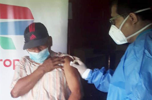 PETROPERÚ sigue apoyando vacunación contra el Covid-19 en la Amazonía