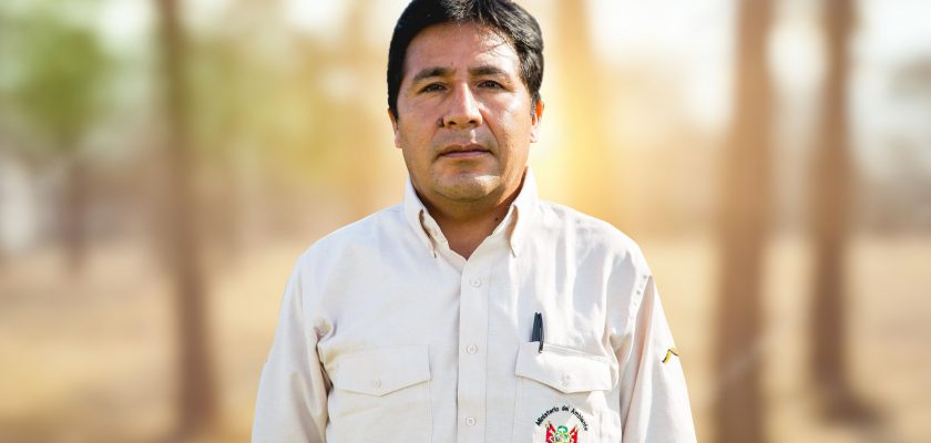 John Flores, jefe del parque del Manu