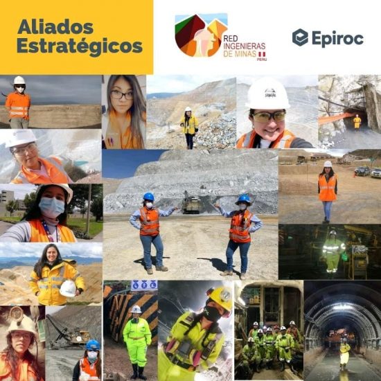 Red de Ingenieras de Minas del Perú y Epiroc
