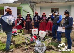Las Bambas entrega herramientas agrícolas en Challhuahuacho