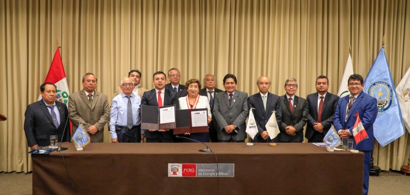 MINEM firma convenio marco con Universidad Nacional del Callao