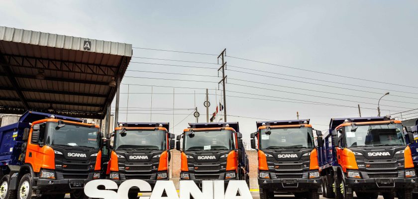 Scania realizó la entrega más importante del sector construcción con 38 unidades a OHLA