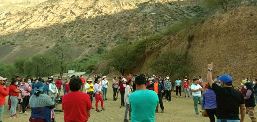 (Doe Run Perú) Mina Cobriza ya lleva tres día tomada por los pobladores de San Pedro de Coris