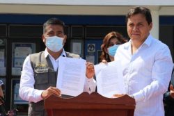 Municipalidad Provincial de Huarmey y Antamina suscriben nuevos convenios de donación