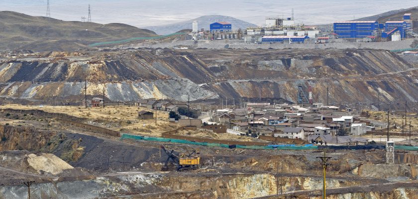 actividad minera en el Perú