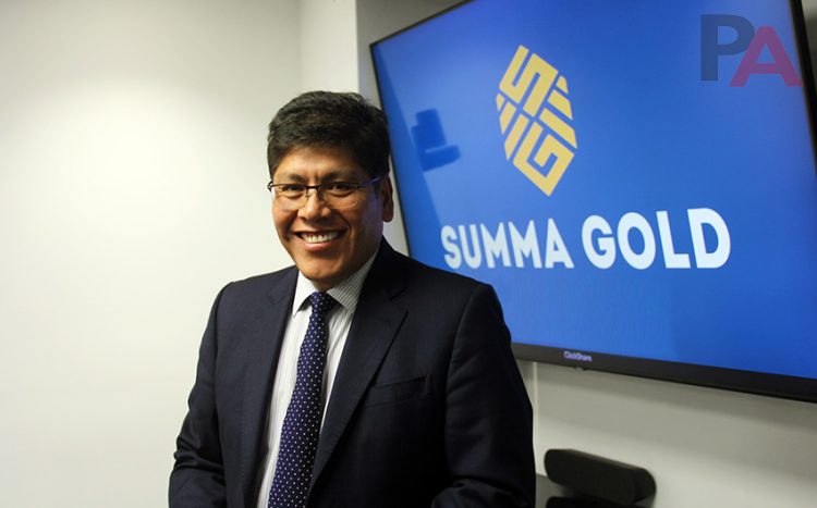 Jaime Polar, gerente general de Summa Gold