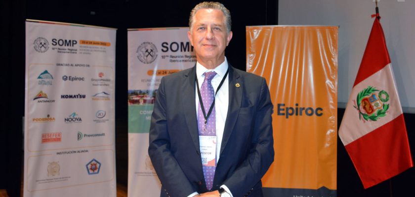 José Manuel Sánchez, presidente de Epiroc Perú