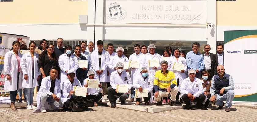 Newmont Yanacocha y UNC transformación láctea en Cajamarca