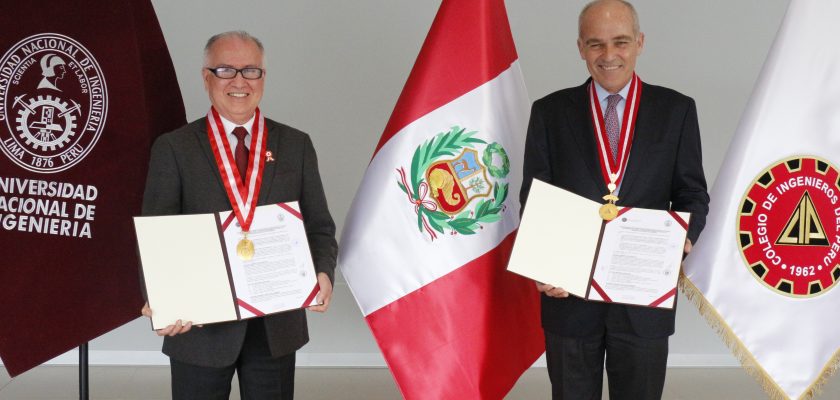 CIP Consejo Departamental de Lima firma convenio marco con la UNI