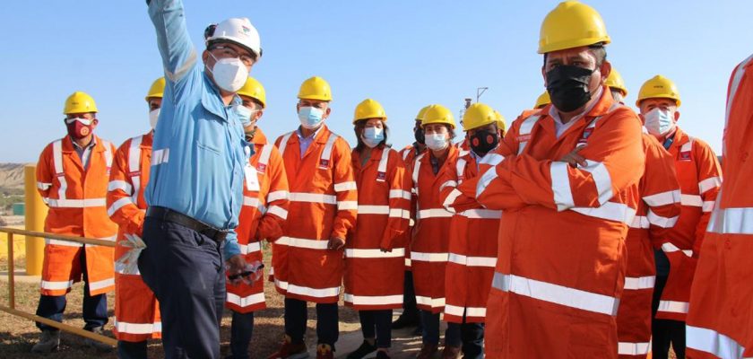 Ingenieros realizan visita a la Nueva Refinería Talara