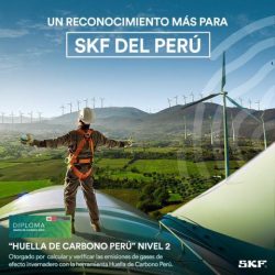 Ministerio del Ambiente distingue con estrella ‘Huella de Carbono’ a SKF del Perú