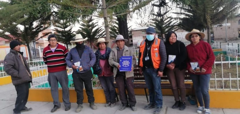 (Sierra Antapite) formalización de ganaderos en Ocobamba y Ayamarca