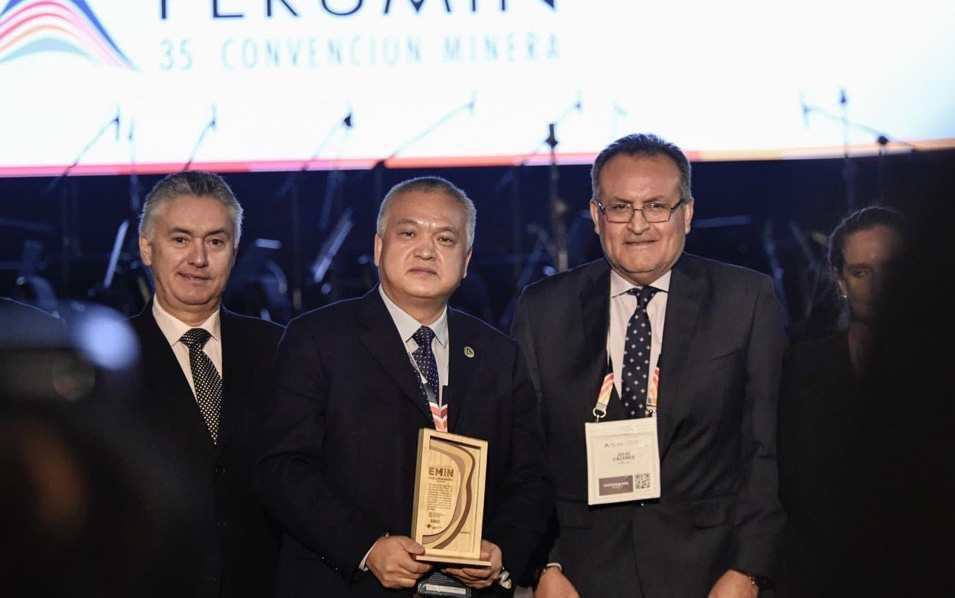 Chinalco Perú obtuvo el premio Excelencia Minera del Perú