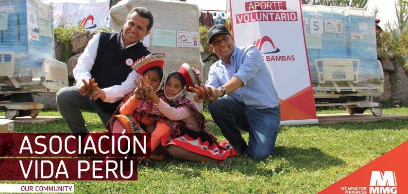 Las Bambas realiza donación a la Asociación Vidawasi Perú