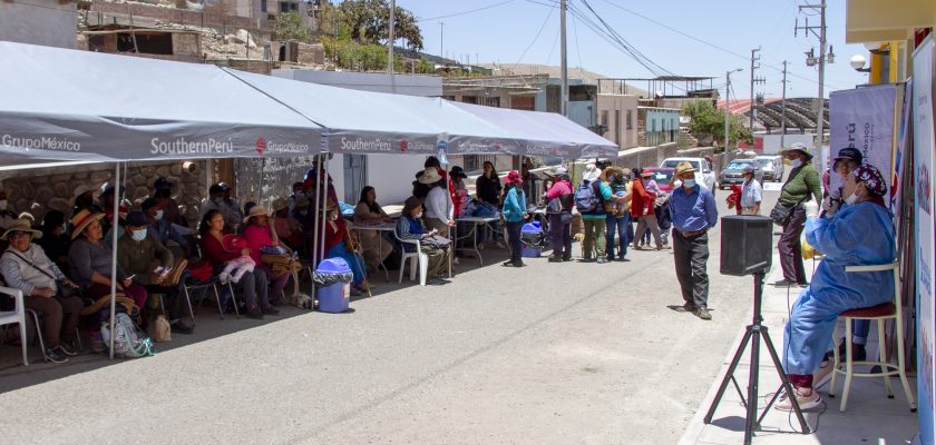 Southern Perú realiza campaña de salud en Moquegua