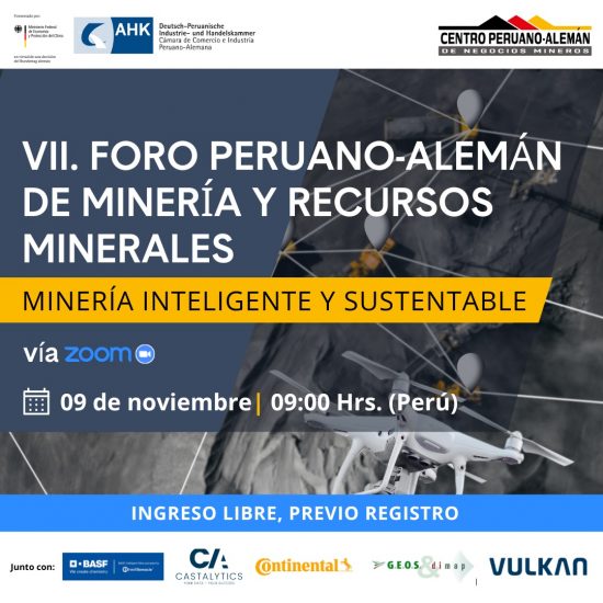 VII Foro Peruano-Alemán de Minería y Recursos Minerales