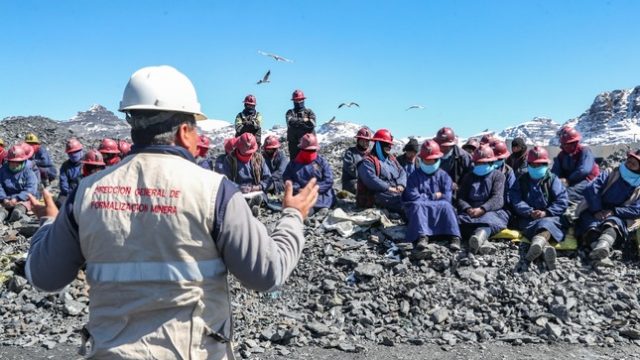 formalización minera en Perú