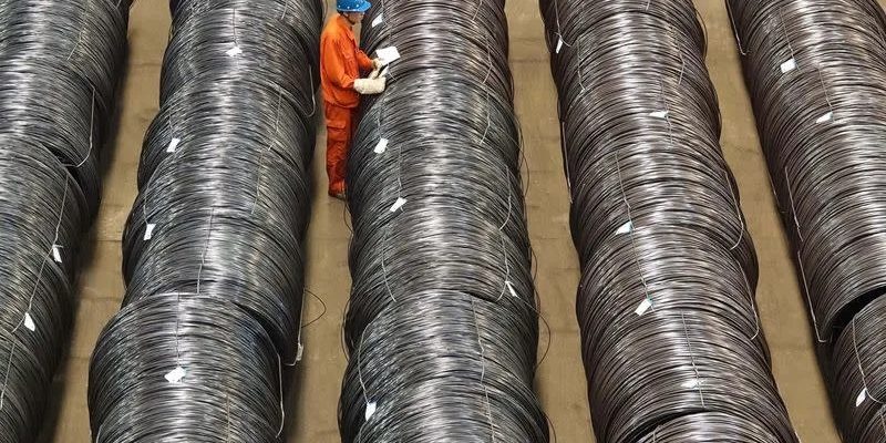 producción de acero en China