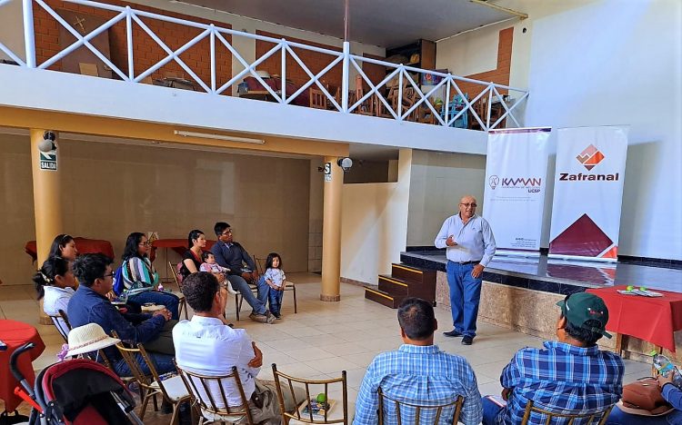 Zafranal: capacitan a emprendedores de Majes El Pedregal