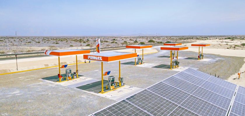 (PRIMAX) Estación de servicios con energía solar