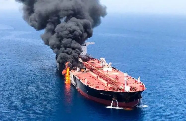 Petrolero israelí ataque Omán