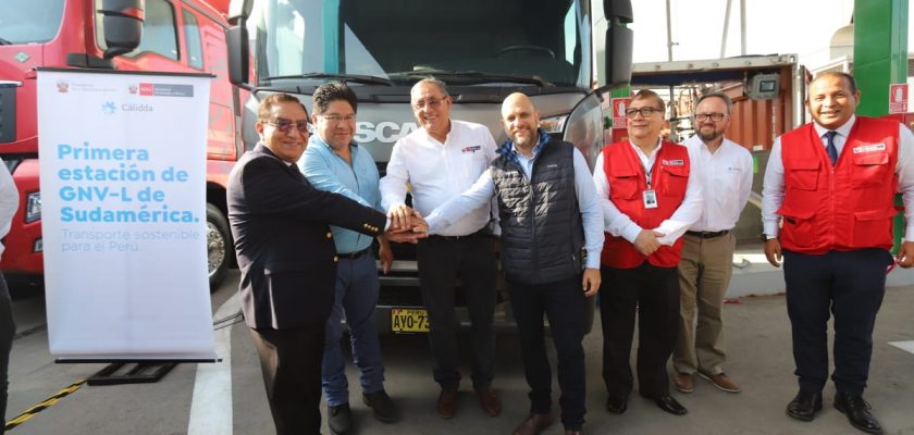 Cálidda y Minem inauguran primera estación GNL para el público de Sudamérica