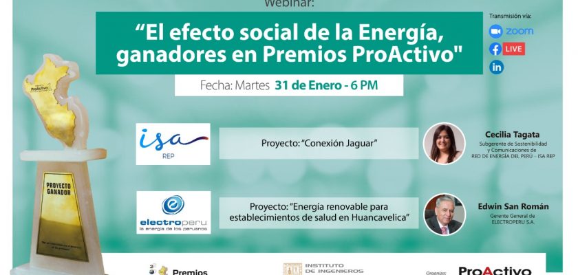 El efecto social de la Energía, ganadores en Premios ProActivo