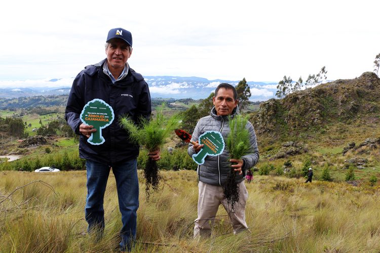 Newmont Yanacocha: Baños del Inca se suma al proyecto “Huella Verde” para plantar un millón de árboles en Cajamarca